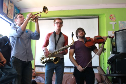 easter sea string and wind section