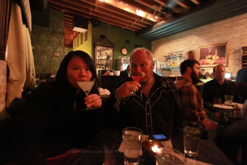 absinthe cocktails at peche