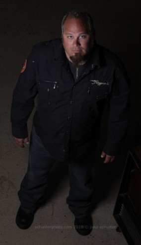 cmoore under the beauty dish light