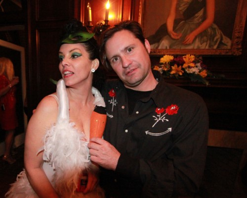 bjork swan dress and I