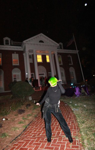 dancing all the way out