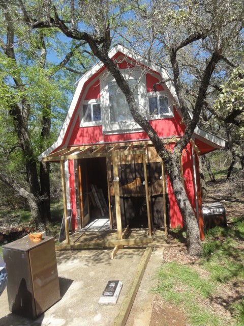 little red cabin on the blanco little red cabin on the blanco