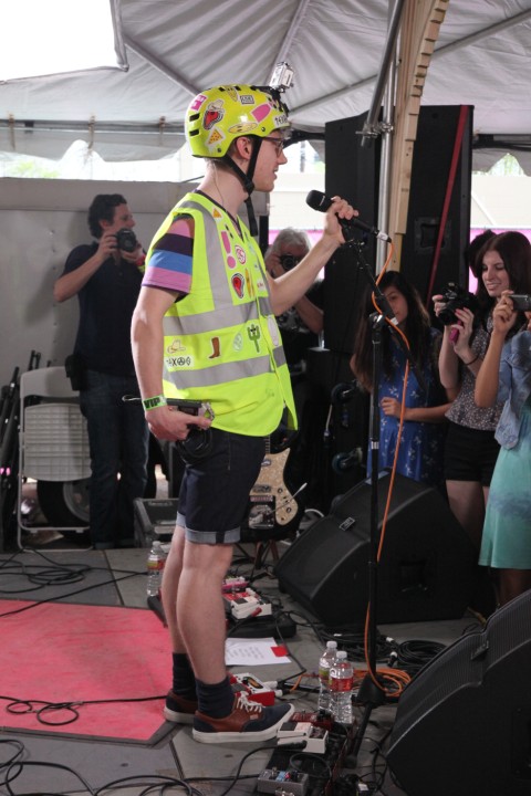 safety guy with hero hd cam urban outfitters sxsw 2012 party safety guy with hero hd cam urban outfitters sxsw 2012 party
