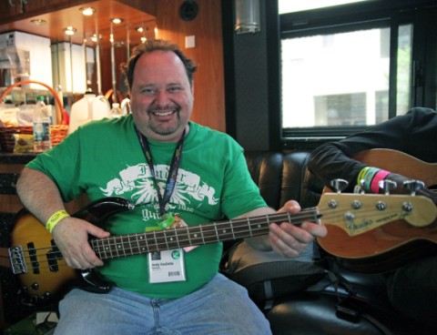 andy vandette on bass guitar masterdisk chief engineer andy vandette on bass guitar masterdisk chief engineer