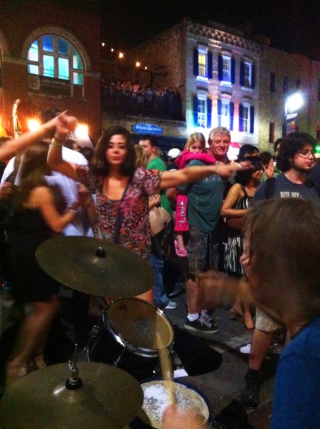 sixth street drummer dancer girl sxsw 2012 st pattrick's day austin sixth street drummer dancer girl sxsw 2012 st pattrick's day austin