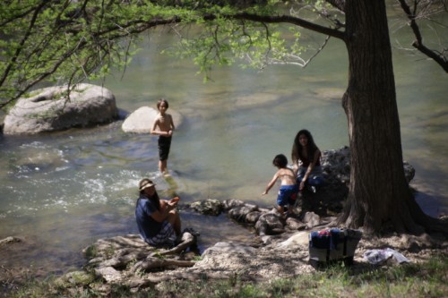 our private blanco river water park