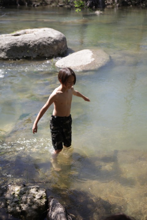 clear texas blanco river water