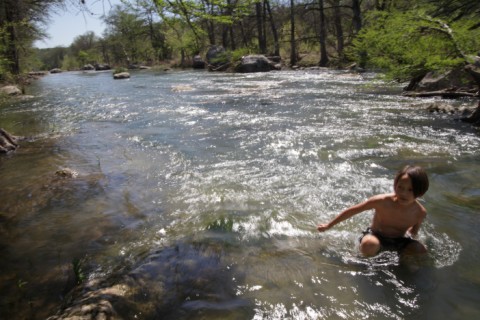 blanco river flowing 2012