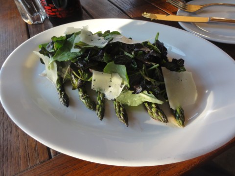 grilled asparagus salad eleven plates wine westlake austin