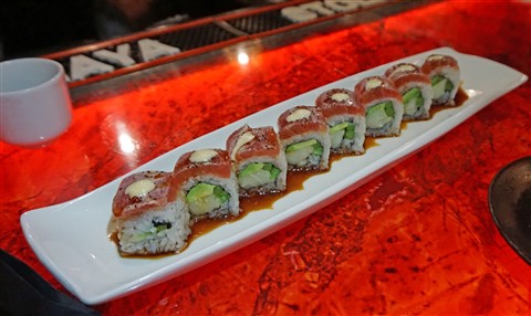 no name roll #2 jorge sushi chinatown westlake austin truffle mayonnaise