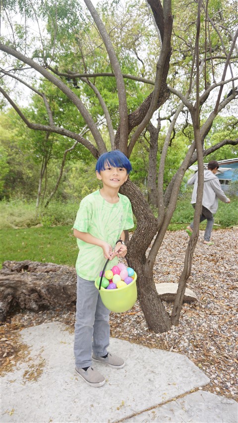 easter egg hunt at austin modhouse