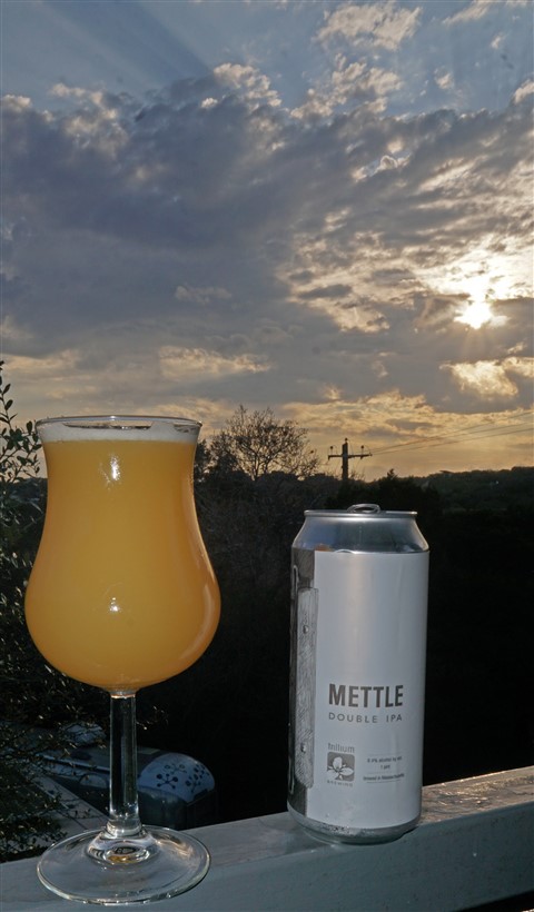 trillium mettle dipa sunset 