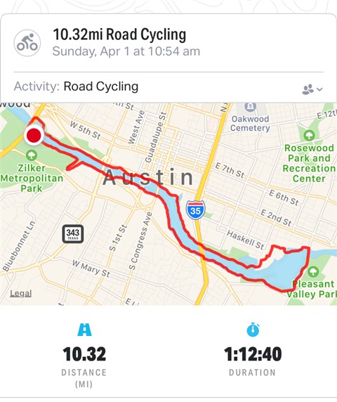 ten miles around austin hike and bike town lake