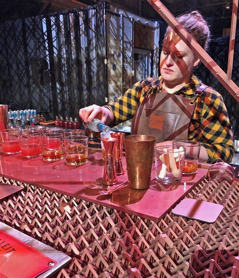 bulleit bourbon austin 3d printed bar