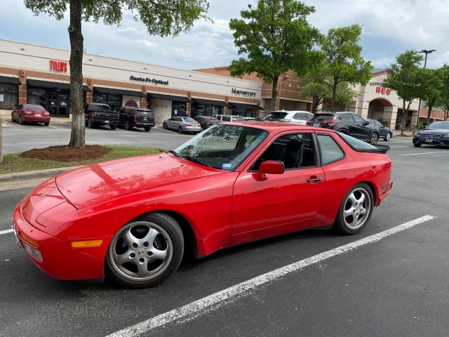 heb westlake 78746 porsche 951 guards red turbo