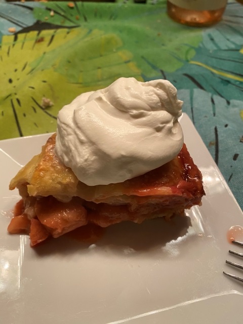 strawberry rhubarb pie