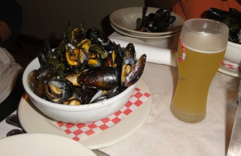 mussels at la frite san antonio moules mussels at la frite san antonio moules
