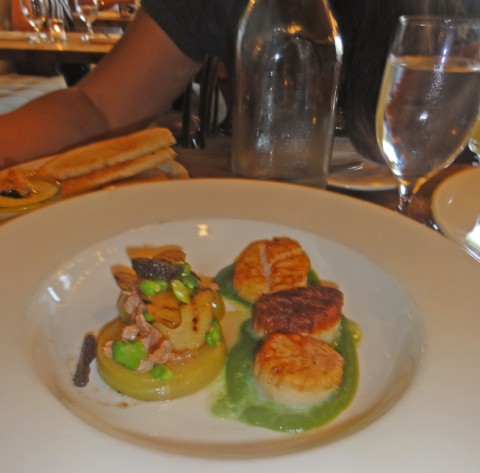 scallops at haddinton's austin tx