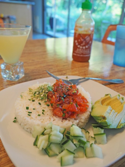 deconstructed spicy tuna roll  deconstructed spicy tuna roll