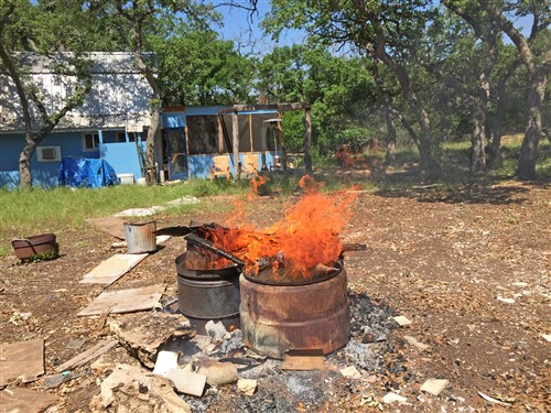 burning down the wimberley house BRR
