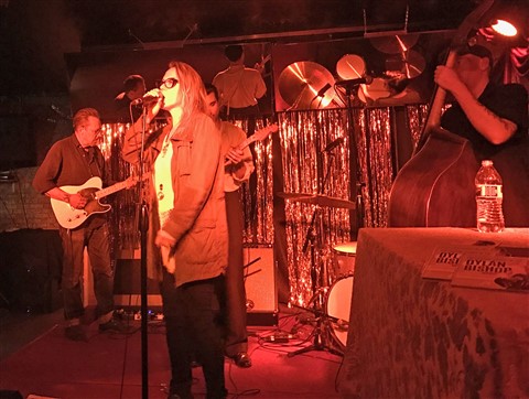 Georgia Brown with Dylan Bishop at C-Boy's Austin