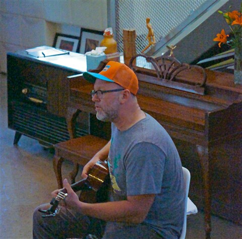 Eric Bachman Archers of Loaf Austin living room 