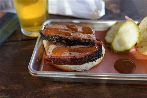 freedmen's happy hour $5 brisket BBQ Austin