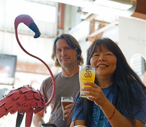 strangeland brewing west lake hills 78746 flamingo