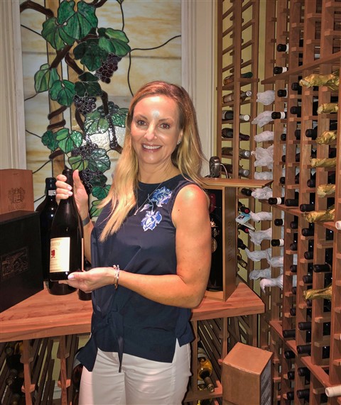 Connie's wine room 