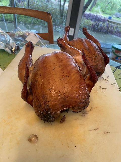 bge smoked chicken