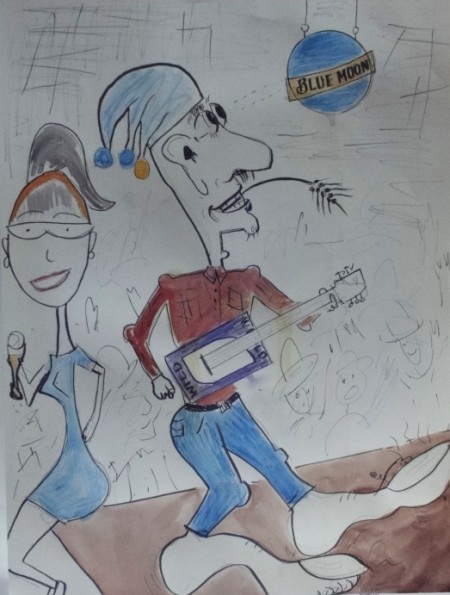 blue moon art project wild card austin