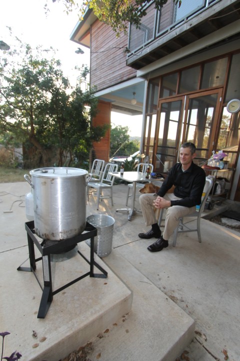men tending the turkey fryer thanksgiving 2012 westlake austin tx men tending the turkey fryer thanksgiving 2012 westlake austin tx
