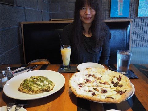 italian brunch at aroma austin 78704