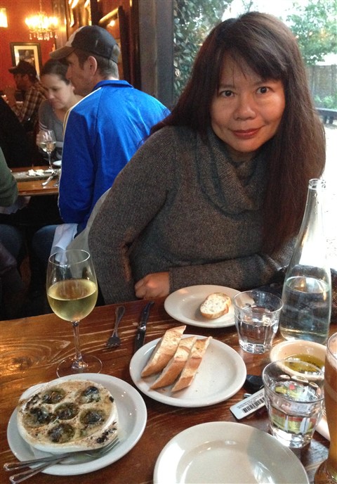 escargot at justines brasserie austin east side french food