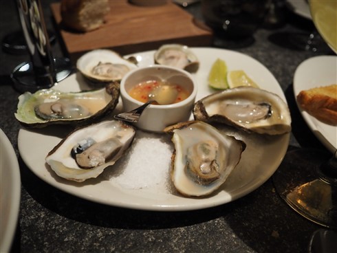 smoked oysters la v austin happy hour