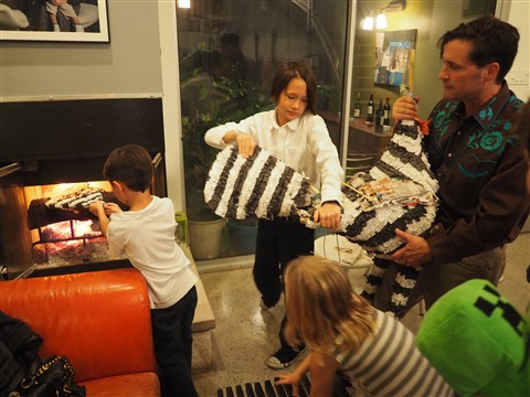 deconstructiong tesla tom the thanksgiving pinata