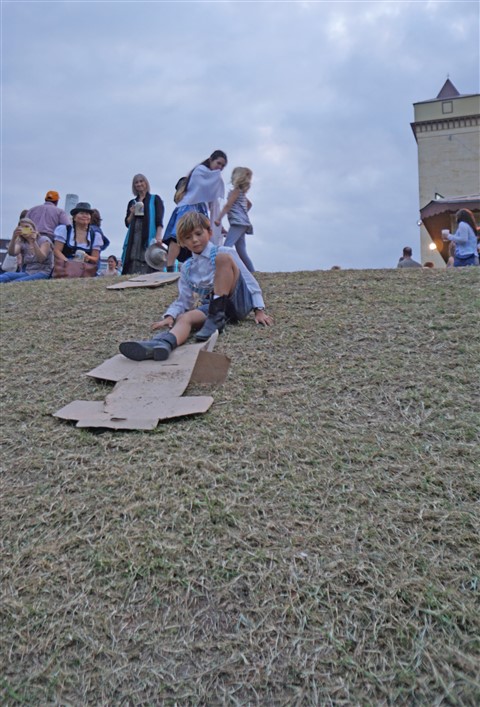 wurstfest hill slide