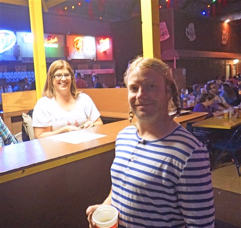 heidi of the beer ticket booth wurstfest