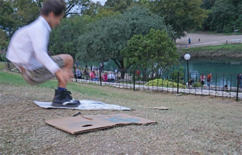 wurst fest action shot