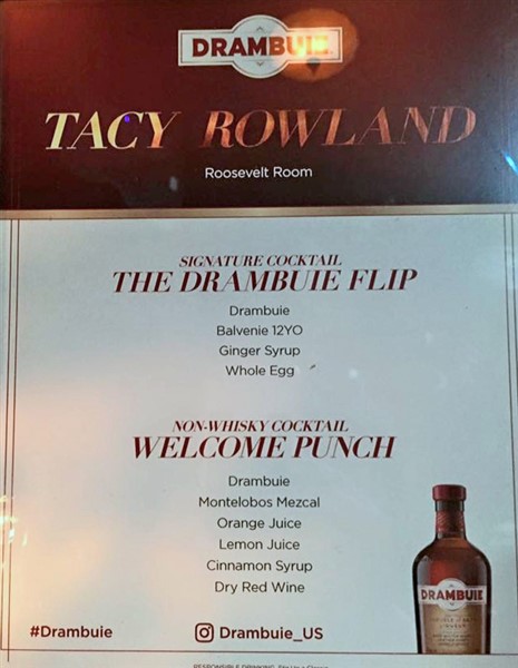tacy rowland #drambuie flip 
