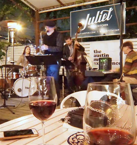 Rich Harney Quartet matsumi jones juliet italian kitchen barton springs kutx jazz