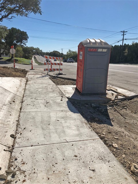 bee cave road sidewalk west lake hills november 2018