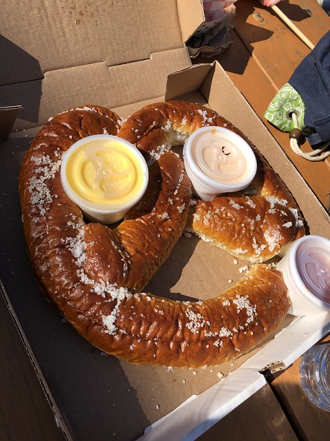 not a good fourteen dollar pretzel wurstfest