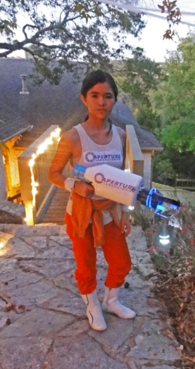 chell portal portal2 costume halloween chell portal portal2 costume halloween