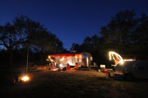 airstream and teardrop at garner state park airstream and teardrop at garner state park