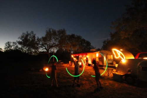glow sticks at dusk garner state park  tx glow sticks at dusk garner state park  tx