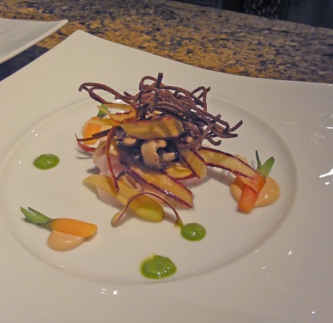 white tuna salad with soba miso and mirin candied shitake carillon austin tx chef josh watkins white tuna salad with soba miso and mirin candied shitake carillon austin tx chef josh watkins