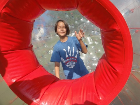gerbil ball at the eanes elementary carnival fiesta 2012 gerbil ball at the eanes elementary carnival fiesta 2012