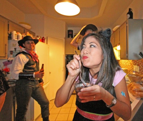 she ate the eyeball from dragon's blood drink