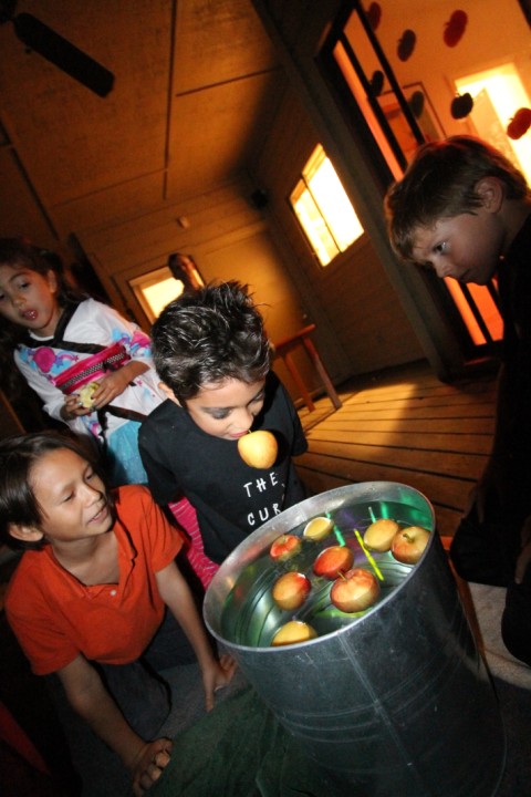 bobbing for apples halloween